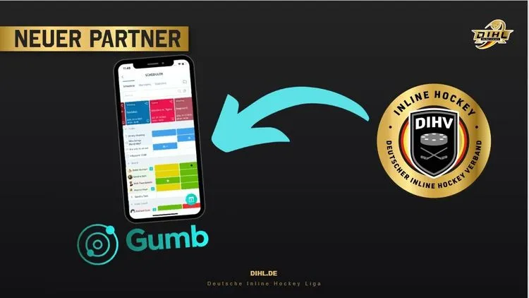DIHV & DIHL: Gumb ist offizielle Team-App für Inlinehockey