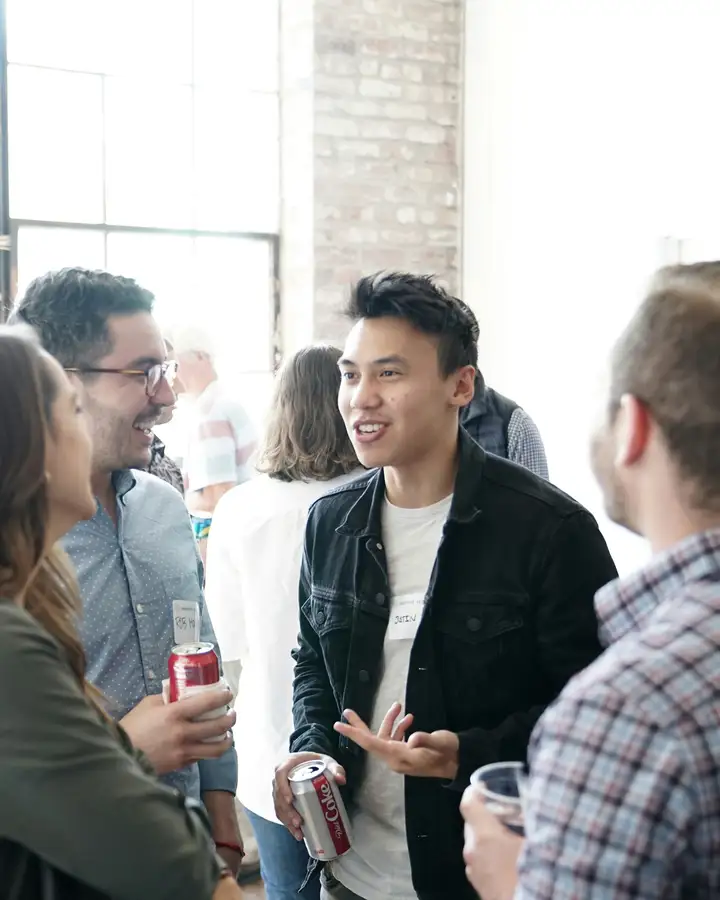 Networking event of an association