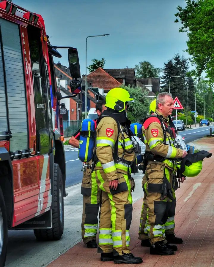 Emergency team at a drill